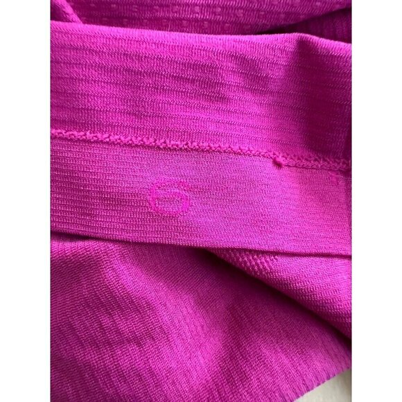 Lululemon Pink Swiftly Tech Racerback Tank Top 2.0 hip Length Sz 6 - Picture 6 of 6